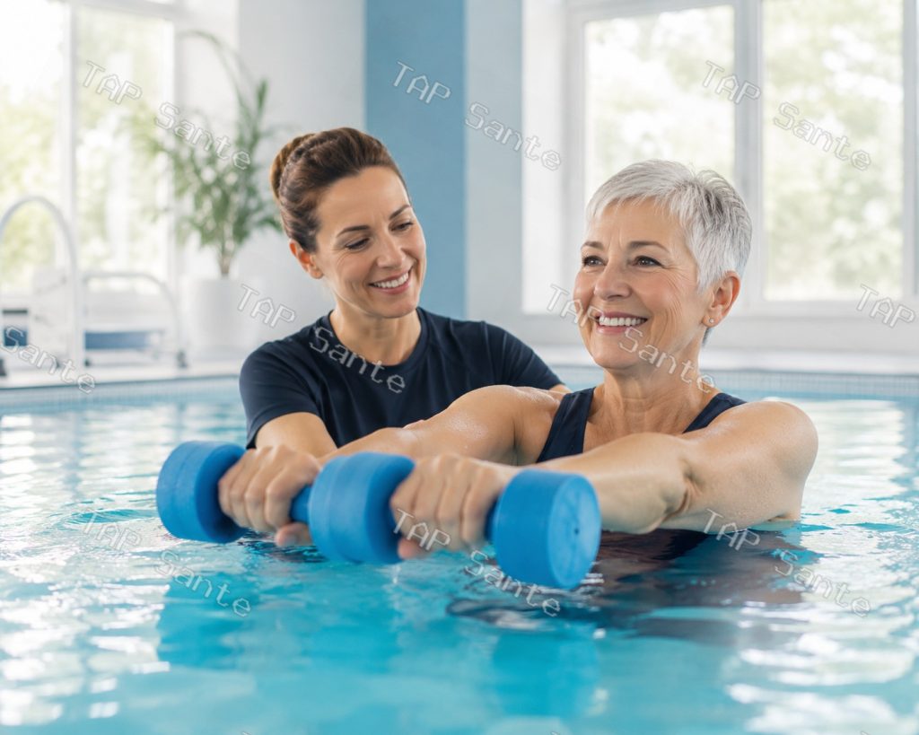 Séance aquatique adaptée